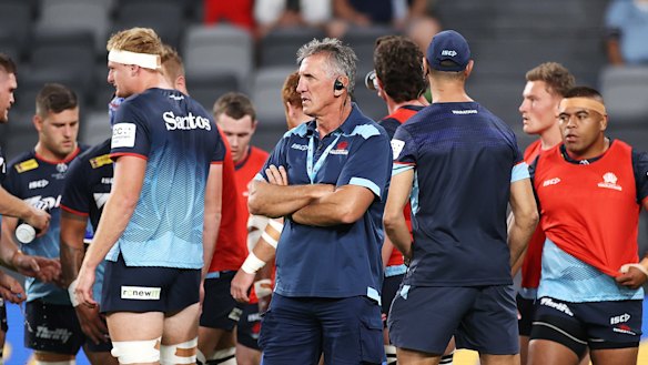 Rob Penney was axed as Waratahs coach on Sunday. 