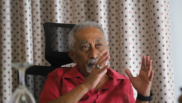 Fretilin secretary-general Mari Alkatiri in his office in Dili.