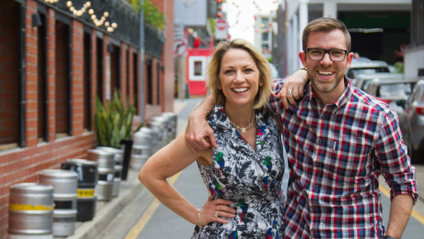 The ABC's new breakfast co-hosts for 2019; Loretta Ryan and Craig Zonca.