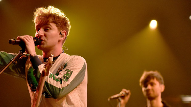 Dave Bayley of Glass Animals performing in Florida last year. 