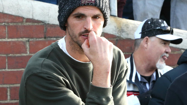 Scott Pendlebury takes in some VFL action recently.