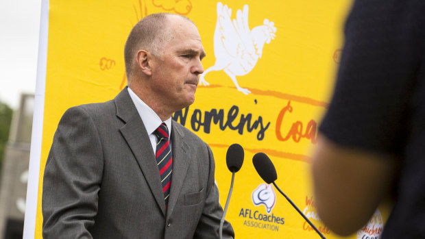 AFL Coaches Association chief Mark Brayshaw.