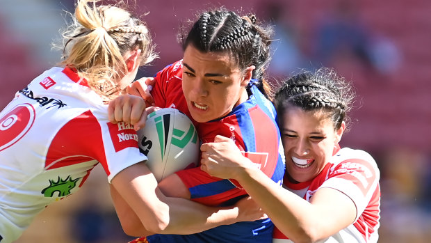 Millie Boyle has played a huge role in Newcastle’s march to a maiden NRLW grand final appearance.