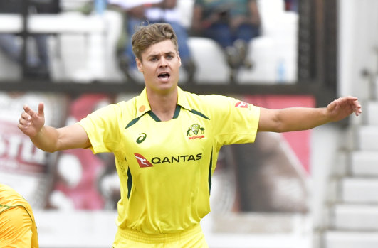 Spencer Johnson was bought for $1.78 million in the IPL player auction.