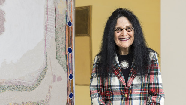 Judith Ryan AM, NGV’s Senior Curator of Indigenous Art.