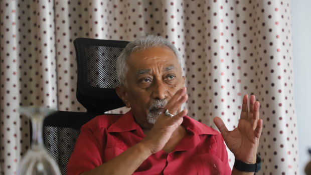 Fretilin secretary-general Mari Alkatiri in his office in Dili.