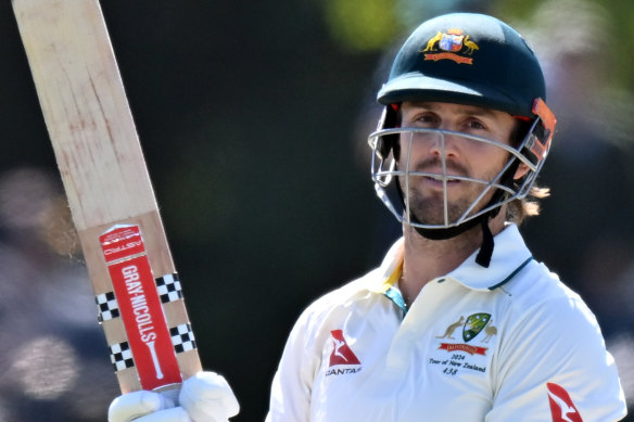 The Australian selectors have not given up on Mitch Marsh as a Test match batter.