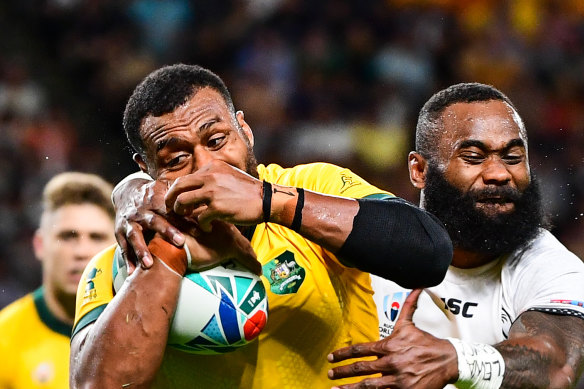 The Wallabies used Catapult's new Vector technology during the recent World Cup in Japan.