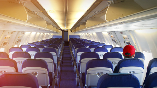 The secret to booking a flight with no other passengers on board