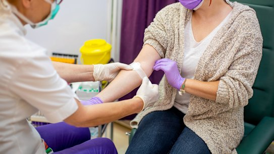 Each blood donation provides life-saving support to at least three people.