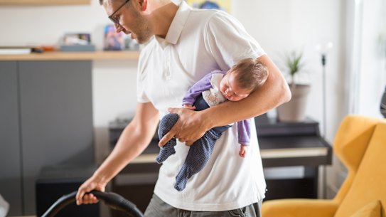 A breathrough technology: the husband.