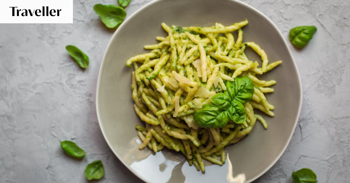 The secret to making the world’s best pesto? Do it in the place it was born