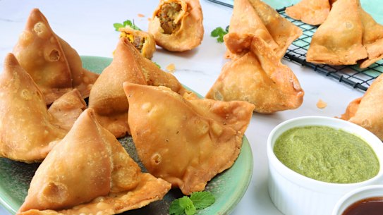 Good things happen when you deep-fry pastry … India’s samosa.