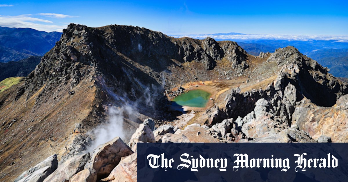 This thrilling hike up a Japanese volcano is pure exhilaration