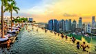 Singapore is an affluent city.