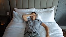 There are tricks you can use to try and get over the jet lag that comes with fling across so many time zones.
