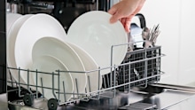 Leaving the dishwasher door slightly open after a cycle helps the residual moisture dry out. 