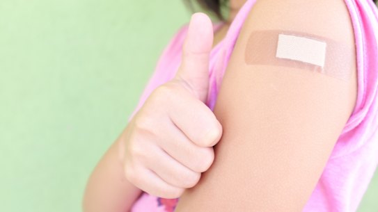 Vaccination for children aged five to 11 will begin in January.