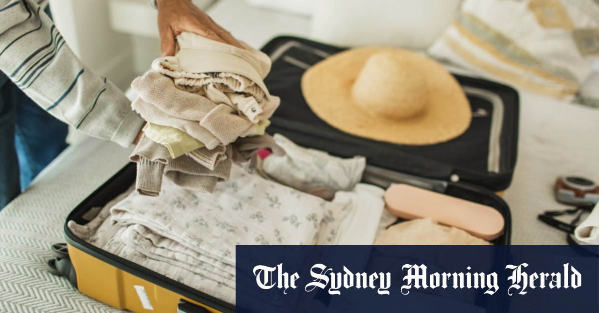 Packing for a holiday how to make it easy