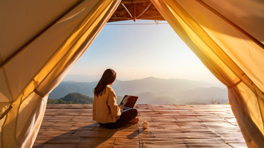 As a digital nomad, the world is your office.