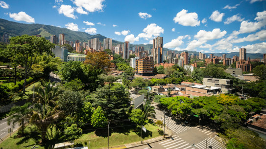 Medellin had a record 1.4 million visitors from overseas in 2022.