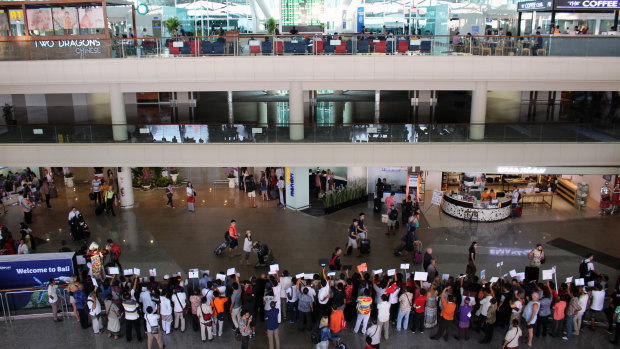 You’ll need a holiday after tackling Bali’s nightmare airport queues