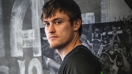 Collingwood’s Darcy Moore enjoyed an ideal pre-season before the season was put on hold. 