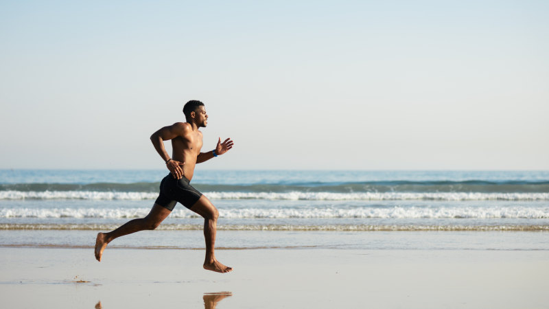 Running on beach deals
