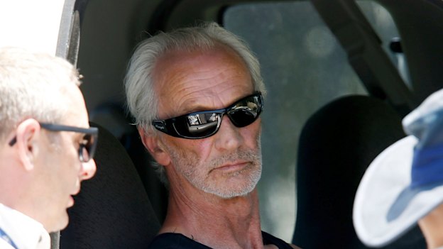 Graham White at the site of one of the illicit chemical dumps in Epping.