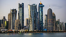 City Skyline and buildings  - Doha , Qatar