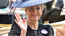 Sophie, Duchess of Edinburgh, chose a sentimental piece of jewellery for her appearance at Royal Ascot overnight. 
