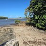 Emergency services were called to Hull River Heads boat ramp just before 12pm following reports a man had been attacked by a shark.