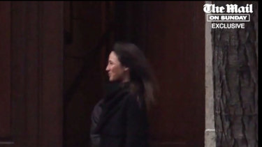 Jeffrey Epstein: Is Katherine Keating the mystery brunette leaving