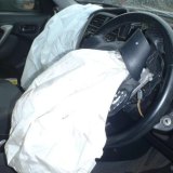 A Takata airbag in a RAV4 SUV, responsible for injuring a 21-year-old in Darwin.