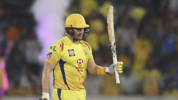 Watson top-scored for Chennai, but it wasn't quite enough.