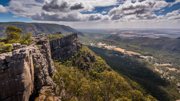 The Grampians is attracting an increasing number of tourists but not permanent residents. 