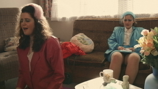 Scene from the film Births, Deaths and Marriages, Bea Joblin's debut indie from New Zealand.