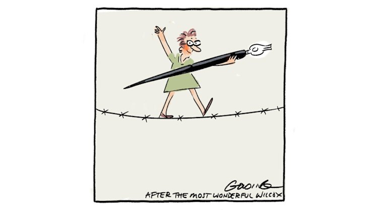 smh.com.au - Fitting farewell for cartoonist Cathy Wilcox, who captured news with wit and intellect