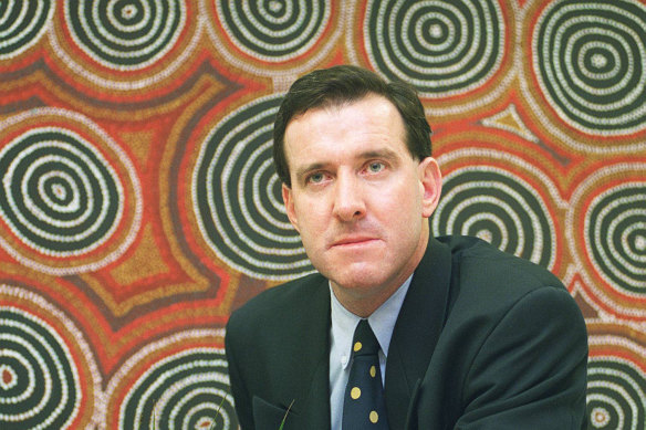 Robert Tickner during his time as Minister for Aboriginal and Torres Strait Islander Affairs.