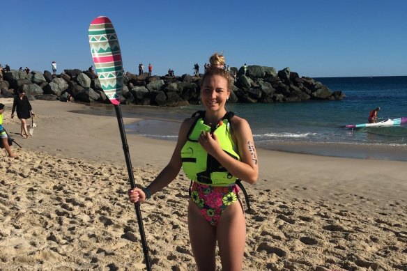 Nikki Bamforth spends a lot of time in the Queensland sun.