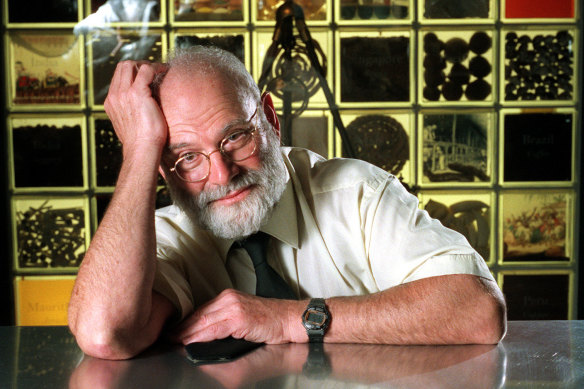 Oliver Sacks in Sydney in 1997.