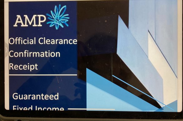 The emails the Uytendaals received mimicked AMP slogans and logos.