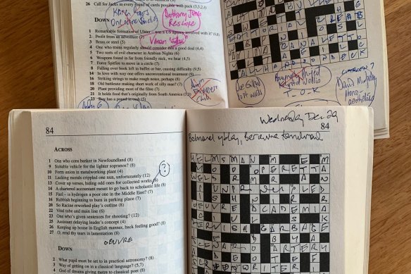 Crosswords: I completed more than 600 crosswords in three years I have