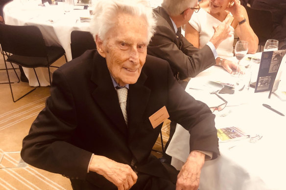103 not out ... ATC member William Walker