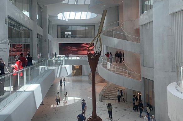 Rich of chocolate - the Lindt Museum.