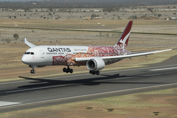 Qantas flies Boeing 787 Dreamliners between Sydney and Johannesburg six times a week.