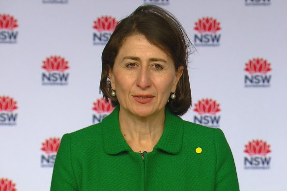 NSW Premier Gladys Berejiklian has tested negative for COVID-19.