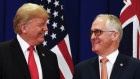 Former prime minister Malcolm Turnbull has called Donald Trump a "big bully".