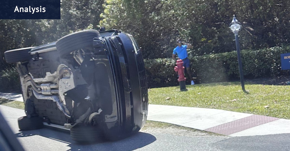 C’mon Tiger, again? How many cars can you roll before action is taken?