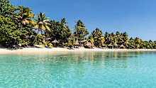 The Yasawa islands in Fiji are further from the mainland.